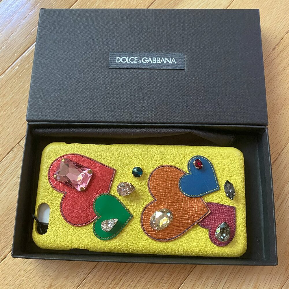 Dolce & Gabbana Phone Case 6G Plus with tags and certificate